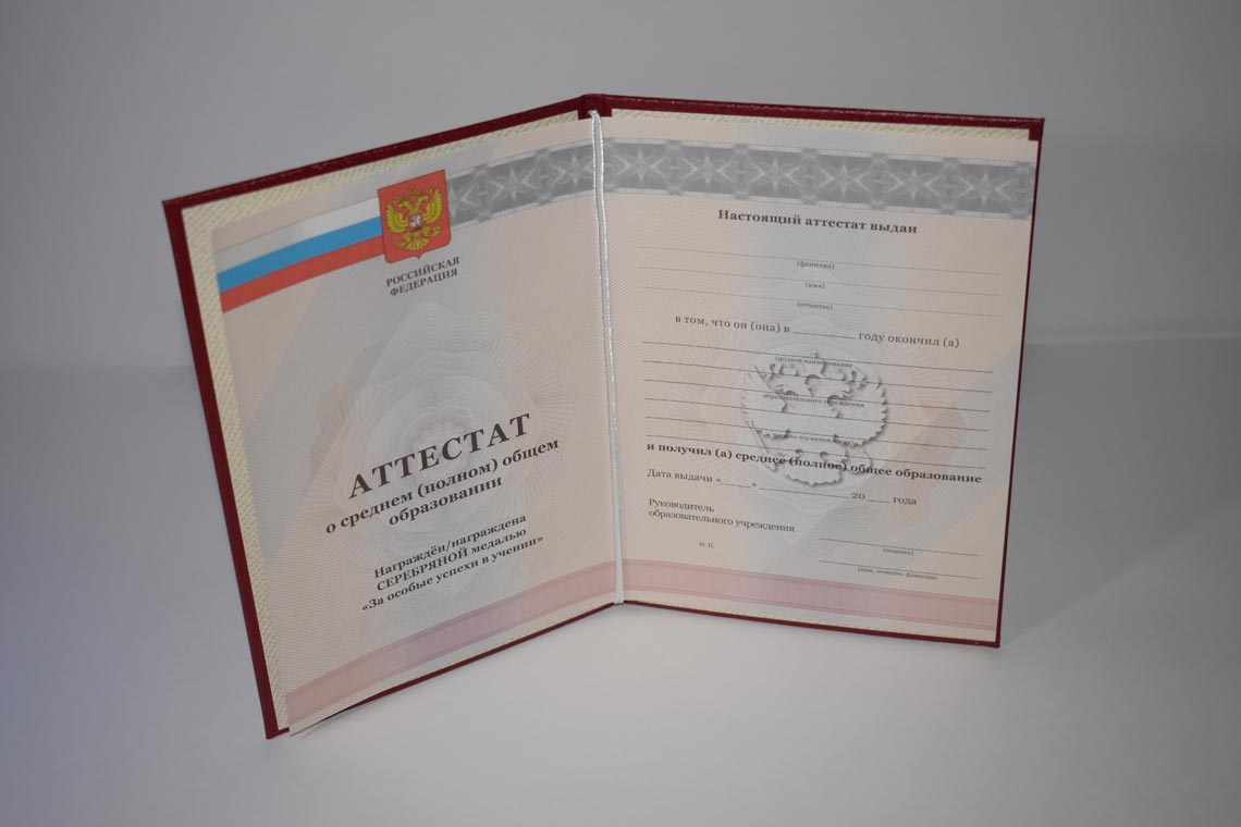 Аттестат 11 классов 2010-2013